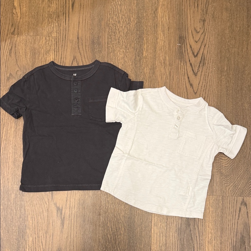 2 Henley t shirts for boys